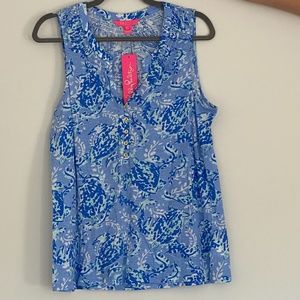NWT Lilly Pulitzer Essie Top, Size Large